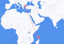 Flyrejser fra Antsiranana, Madagaskar til Chios, Grækenland