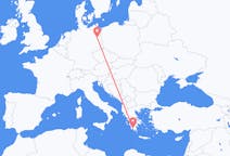 Flyrejser fra Kalamata til Berlin