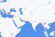 Flights from Lampang Province, Thailand to Dalaman, Turkey