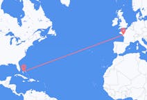 Flights from Nassau, the Bahamas to Nantes, France