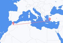 Flüge von Fes, Marokko nach Bodrum, die Türkei
