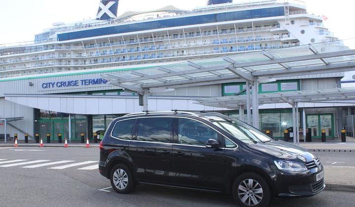 One Way or Round Trip Private Transfer from London to Southampton Cruise Port 
