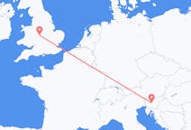 Flights from Ljubljana, Slovenia to Birmingham, the United Kingdom