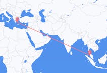 Flyreiser fra Penang, Malaysia til Plaka, Hellas