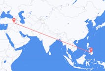 Flyreiser fra Cagayan de Oro, Filippinene til Sirnak, Tyrkia