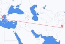 Flyg från Amritsar, Indien till Aten, Grekland