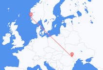 Flights from Stord, Norway to Iași, Romania