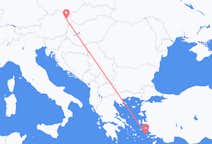 เที่ยวบินจาก Leros กรีซ ไปยัง Vienna กรีซ