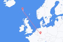 Flyg från Sørvágur, Färöarna till Frankfurt, Tyskland