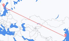Flights from Taizhou to Sundsvall
