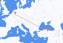 Flyreiser fra Amasya, Tyrkia til Köln, Tyskland