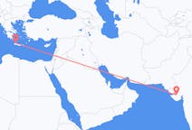 Flights from Rajkot, India to Chania, Greece