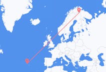 Flights from Terceira Island, Portugal to Ivalo, Finland