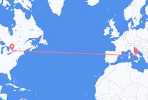 Flights from Toronto, Canada to Naples, Italy
