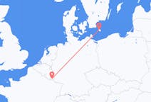 Flyreiser fra Luxembourg by, Luxembourg til Bornholm, Danmark