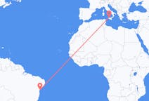 Flyg från Salvador, Brasilien till Palermo, Italien