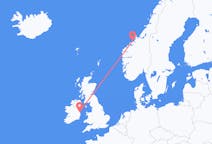 Рейсы из Кристиансунда, Норвегия в Дублин, Ирландия