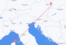 Flüge von Bratislava, die Slowakei nach Bastia, Frankreich