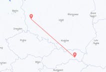 Flyreiser fra Košice, Slovakia til Zielona Góra, Polen