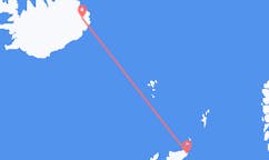 出发地 英国灯芯目的地 冰岛埃伊尔斯塔济的航班