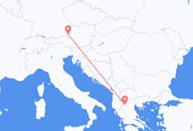 Flüge von Kastoria, Griechenland nach Salzburg, Österreich