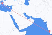 Flyreiser fra Kochi, India til Mykonos, Hellas