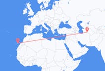 Flights from Ashgabat to Las Palmas