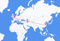 Flights from Shangrao, China to Paris, France