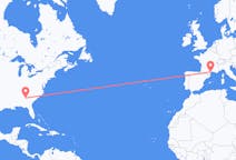 Flights from Atlanta, the United States to Béziers, France