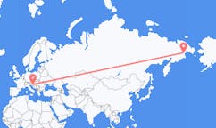 Flights from Anadyr, Russia to Zagreb, Croatia