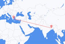 Flyreiser fra Rajshahi, Bangladesh til Athen, Hellas