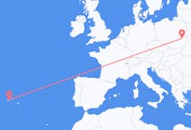 Flights from Lublin, Poland to São Jorge Island, Portugal