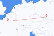 出发地 波兰从 克拉科夫目的地 法国巴黎的航班