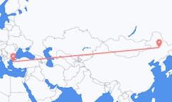 Flights from Daqing, China to Edremit, Turkey