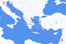 Flyreiser fra Amman, Jordan til Bologna, Italia