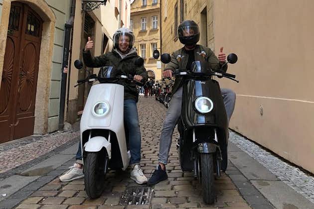 Prague en scooter