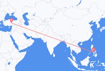 Flyreiser fra Bacolod, Filippinene til Kayseri, Tyrkia