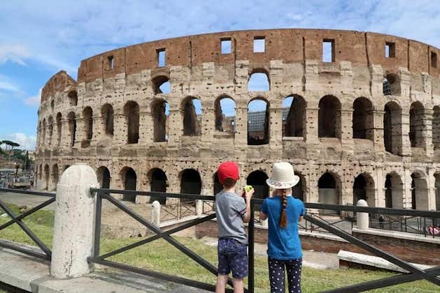 Roma: Colosseum, Forum Romanum og Palatine Hill guidet tur