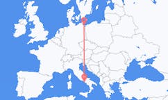 Flights from Heringsdorf, Germany to Naples, Italy