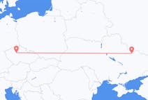 Vluchten van Praag, Tsjechië naar Charkov, Oekraïne