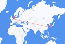 Flyreiser fra Yakushima, Kagoshima, Japan til Düsseldorf, Tyskland