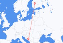 Flights from Dubrovnik, Croatia to Tampere, Finland