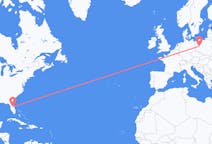 Flights from Orlando to Poznan