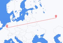 Flights from Kazan, Russia to Liège, Belgium