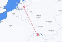 Flyrejser fra Eindhoven, Holland til Zürich, Schweiz