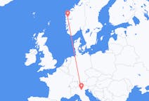 Flights from Førde, Norway to Verona, Italy