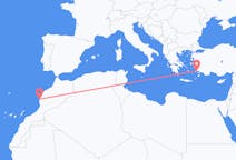 Flights from Essaouira, Morocco to Bodrum, Turkey