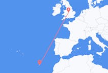 Flyrejser fra Funchal til Birmingham