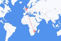 Flyreiser fra Maputo, Mosambik til Paris, Frankrike
