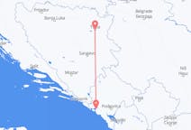 Flights from Tivat to Tuzla